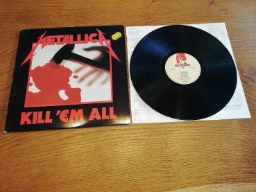 Metallica – Kill 'Em All 1983 Music For Nations – MFN 7 UK Pressung VG+/VG+
